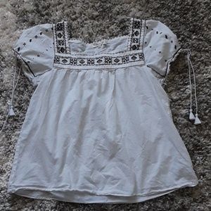 Madewell white top